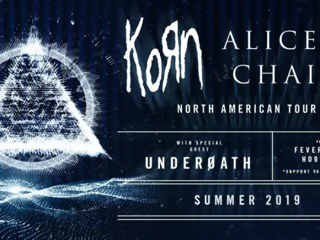 Korn & Alice In Chains announce summer tour featuring Underoath & Fever 333
