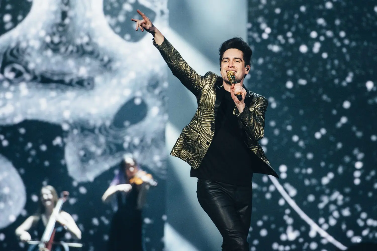 PANIC! AT THE DISCO’S BRENDON URIE TO DONALD TRUMP- “F-CK YOU, STOP PLAYING MY SONG”
