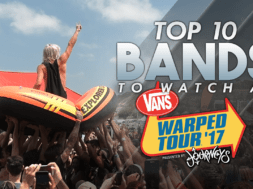 top 10 bands vans warped tour 2017