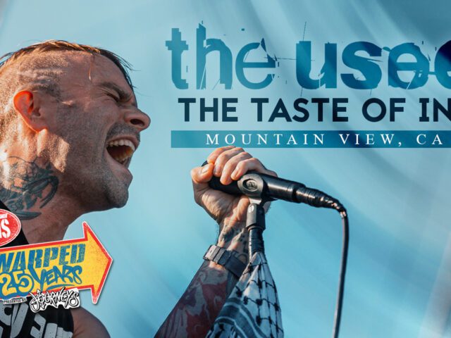 LIVE: WATCH THE USED PERFORM “THE TASTE OF INK” (WARPED 25TH ANNIVERSARY)