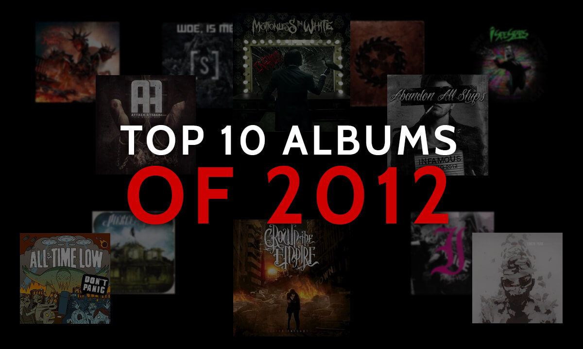 TOP ALBUMS OF THE 10S: 2012