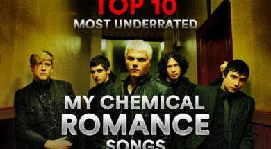 Top 10 Most Underrated My Chemical Romance Songs CaliberTV